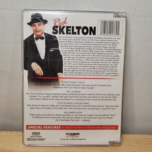 DVD Red Skelton 4 Episodes - Picture 4 of 4